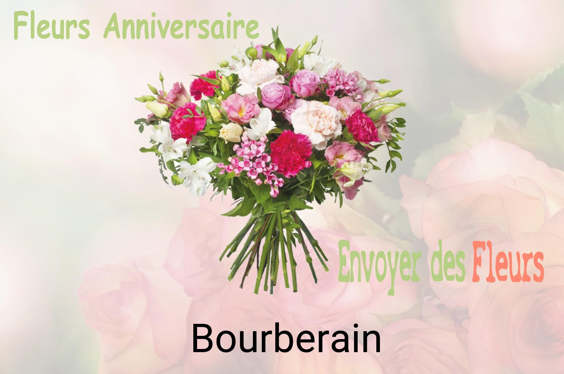 Bouquet de fleurs d’anniversaire livré à Bourberain